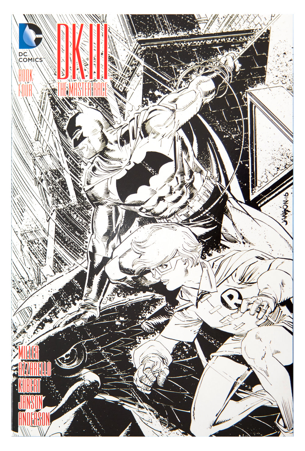 Dark Knight III: Master Race #4  ➤ Sketch Variant ➤ Klaus Jansen