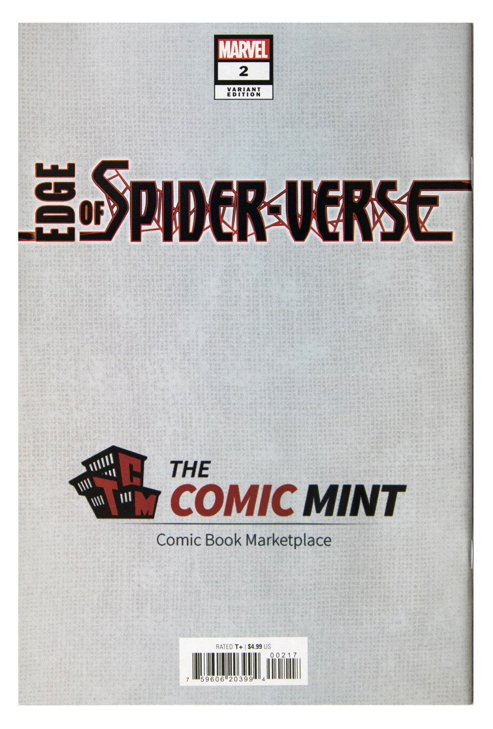 Edge of Spider-Verse #2 - Virgin 🔑