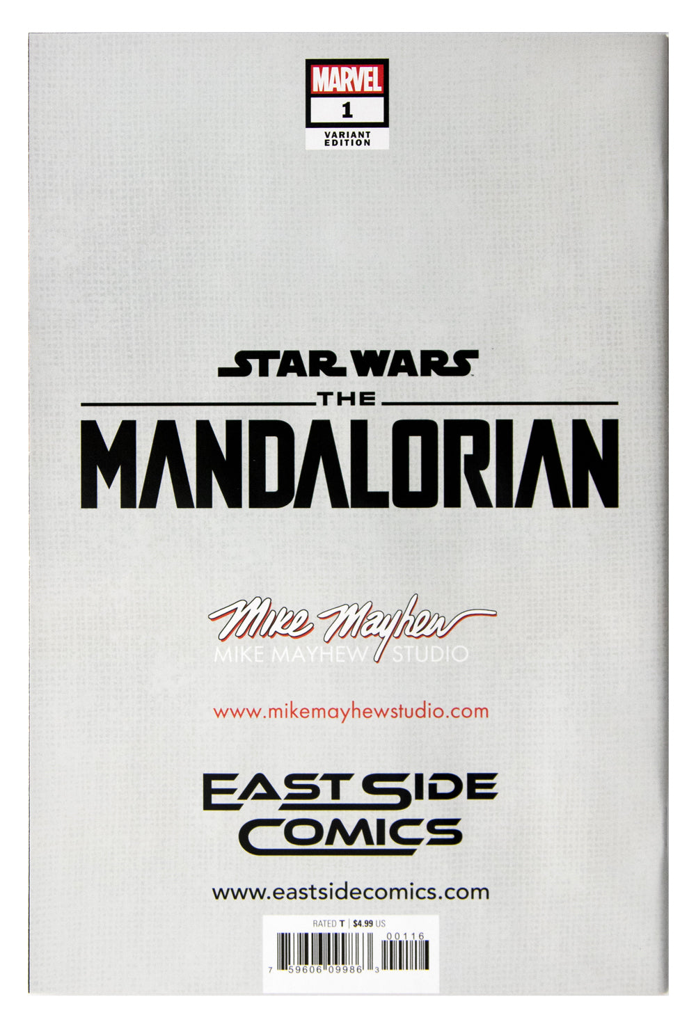 Mandalorian #1 - Virgin ➤ Limited to 1000 Copies 🔑