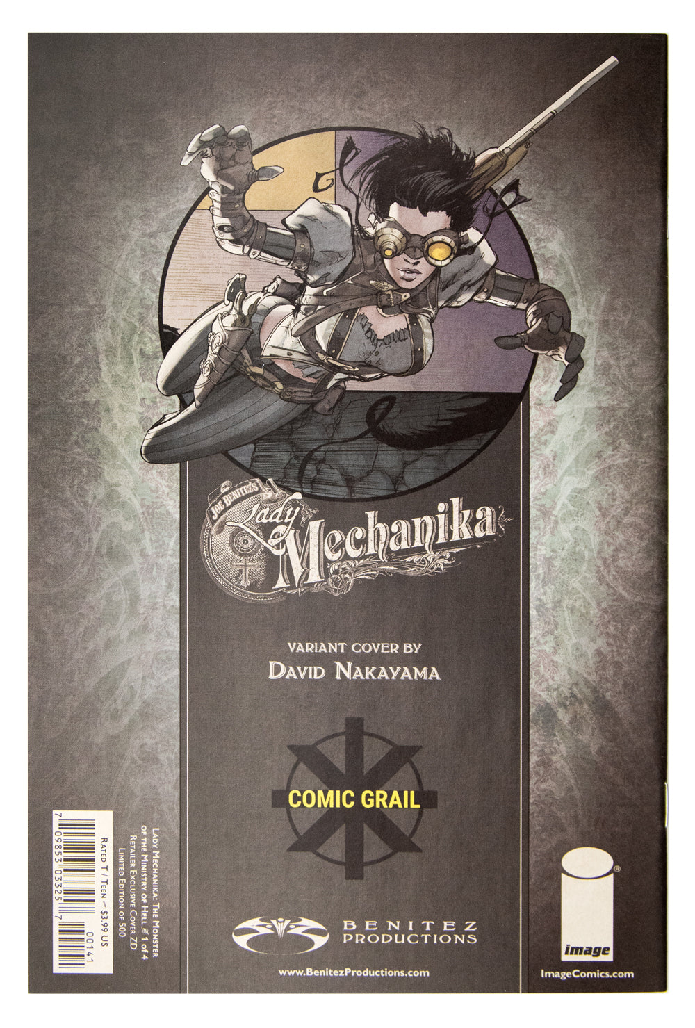 Lady Mechanika: The Monster of the Ministry of Hell #1 ➤ Limited to 500 Copies